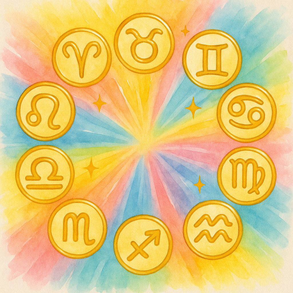 Cosmic Zodiac Magnets