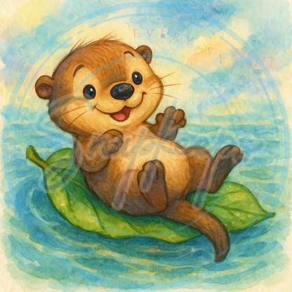 Floating Otter Bliss (1)